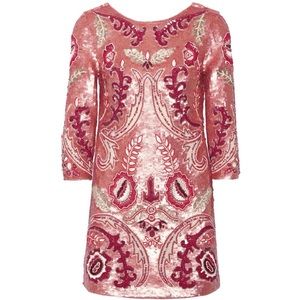 Needle & Thread Embellished Tapestry Motif Dress 2